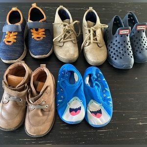 Toddler Shoe Bundle. Lot of 5 Pairs. Size US 7.5, 8, and 9.